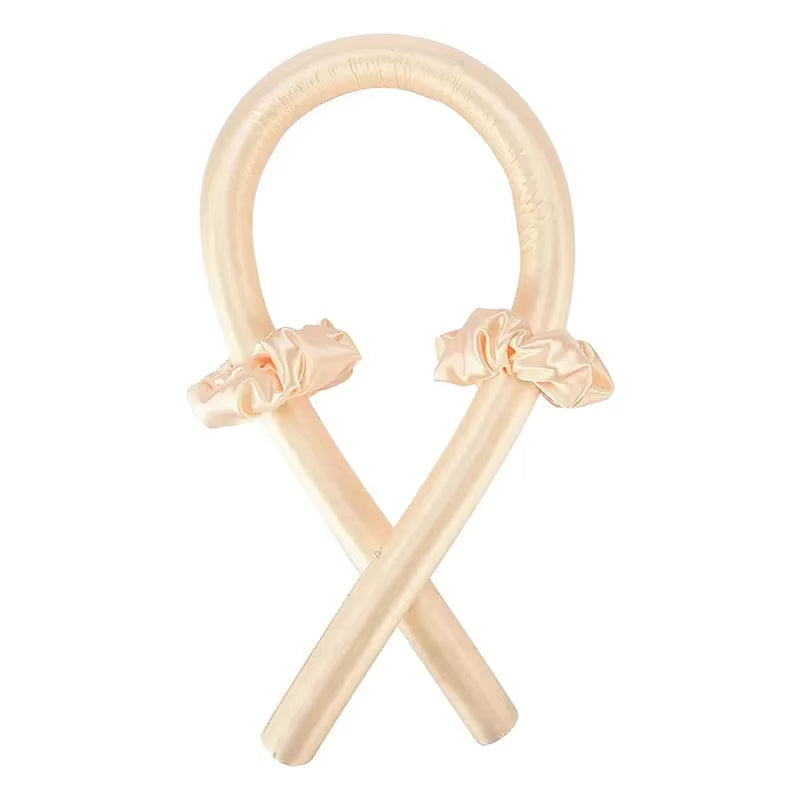 Transform Your Hair Overnight with Our Heatless Curling Rod Headband - Soft Silk Ribbon Rollers for Effortless Curls!