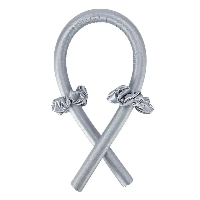 Transform Your Hair Overnight with Our Heatless Curling Rod Headband - Soft Silk Ribbon Rollers for Effortless Curls!