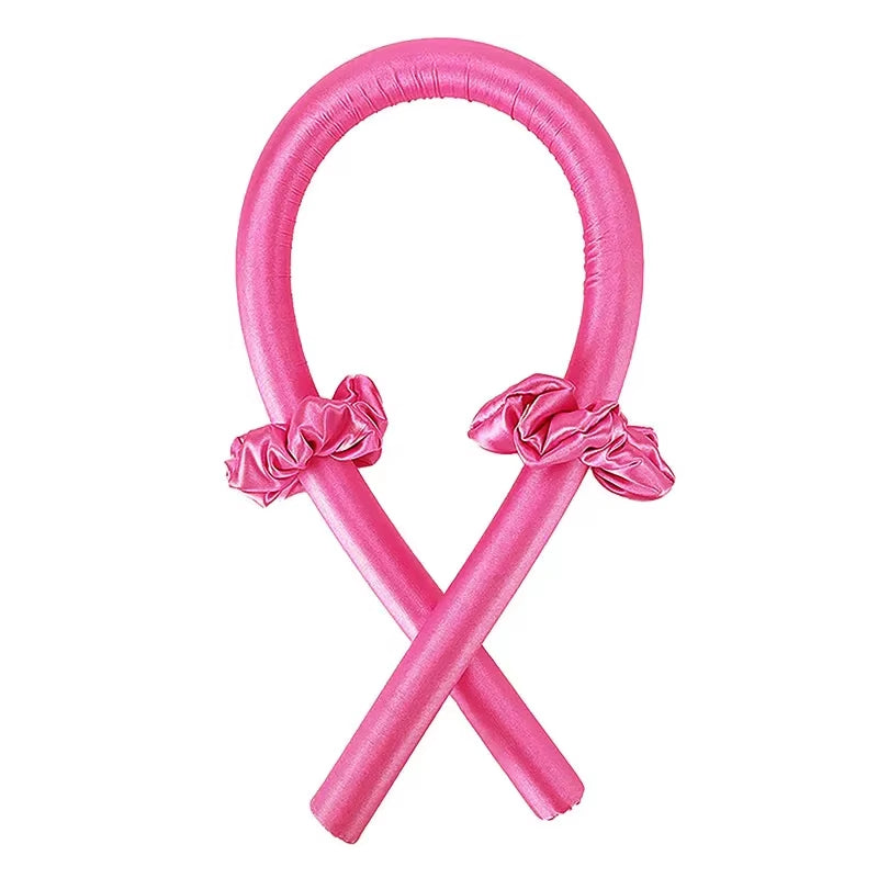 Transform Your Hair Overnight with Our Heatless Curling Rod Headband - Soft Silk Ribbon Rollers for Effortless Curls!
