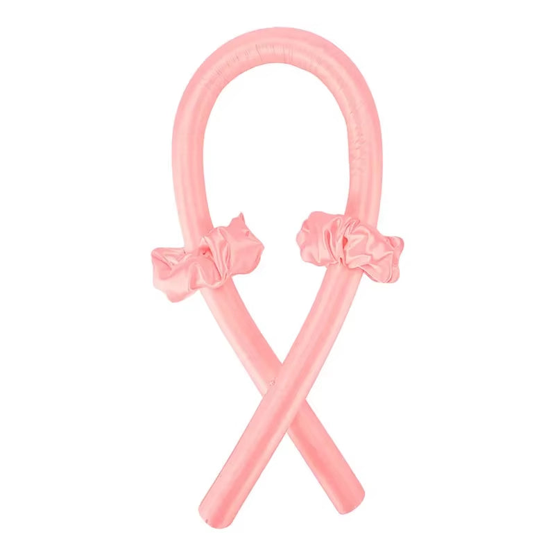 Transform Your Hair Overnight with Our Heatless Curling Rod Headband - Soft Silk Ribbon Rollers for Effortless Curls!