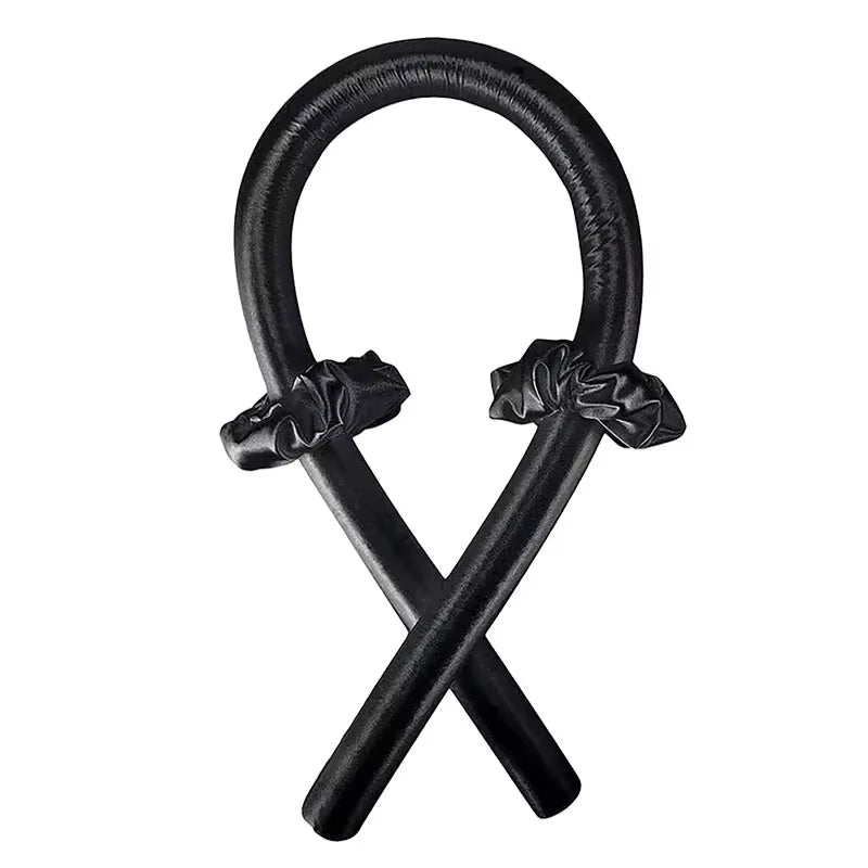 Transform Your Hair Overnight with Our Heatless Curling Rod Headband - Soft Silk Ribbon Rollers for Effortless Curls!