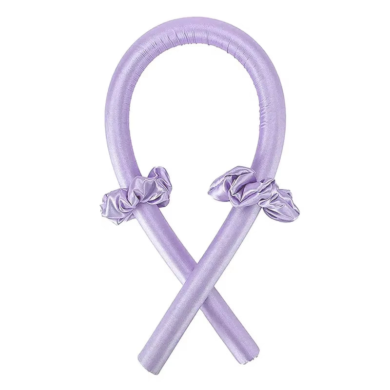Transform Your Hair Overnight with Our Heatless Curling Rod Headband - Soft Silk Ribbon Rollers for Effortless Curls!