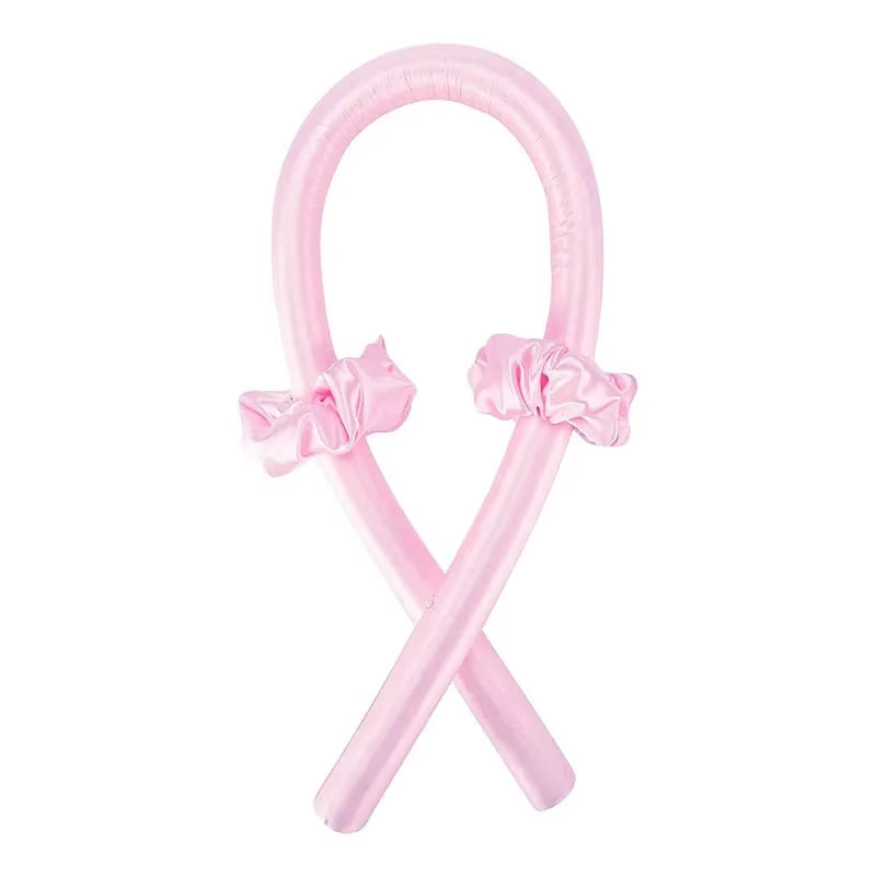 Transform Your Hair Overnight with Our Heatless Curling Rod Headband - Soft Silk Ribbon Rollers for Effortless Curls!