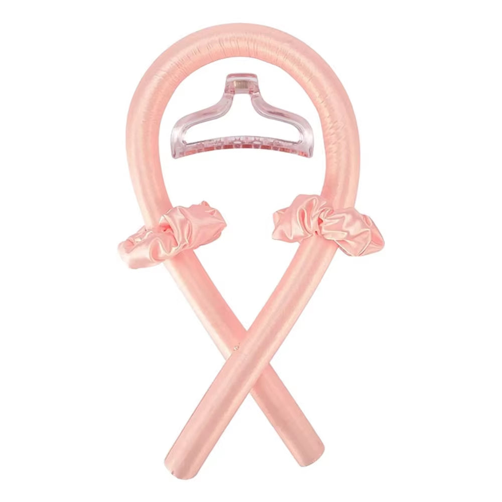 Transform Your Hair Overnight with Our Heatless Curling Rod Headband - Soft Silk Ribbon Rollers for Effortless Curls!