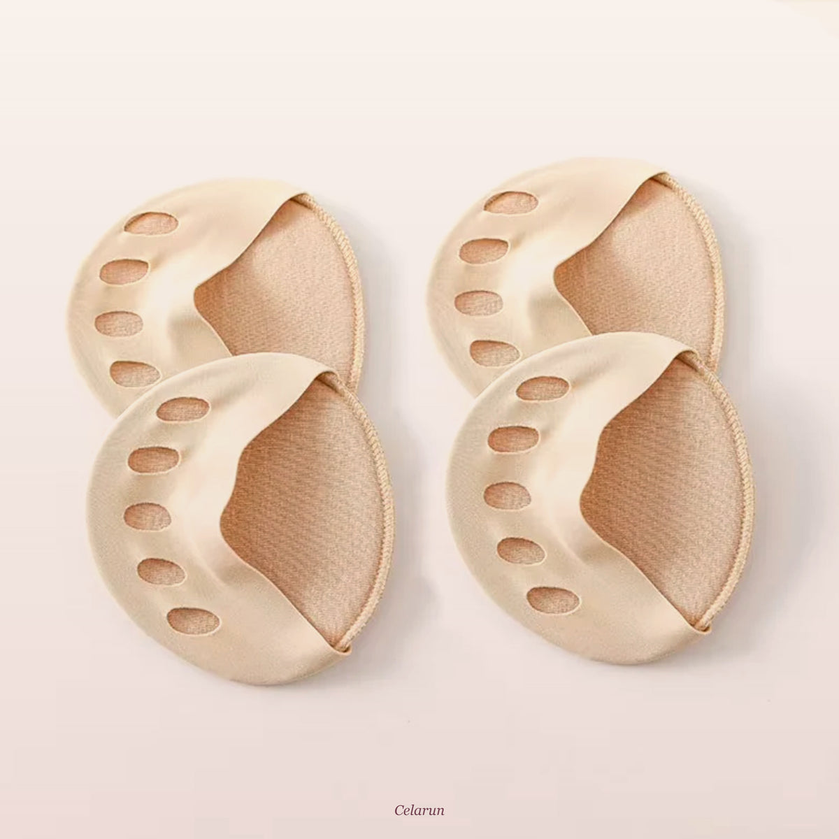 Almohadillas beige · 2 pares