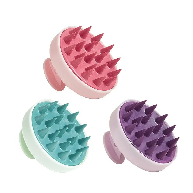 Experience Ultimate Relaxation with Our Silicone Shampoo Scalp Massager - Perfect for Hair Washing and Spa-like Treatments!