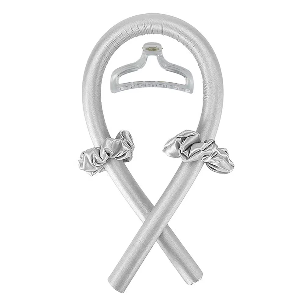 Transform Your Hair Overnight with Our Heatless Curling Rod Headband - Soft Silk Ribbon Rollers for Effortless Curls!
