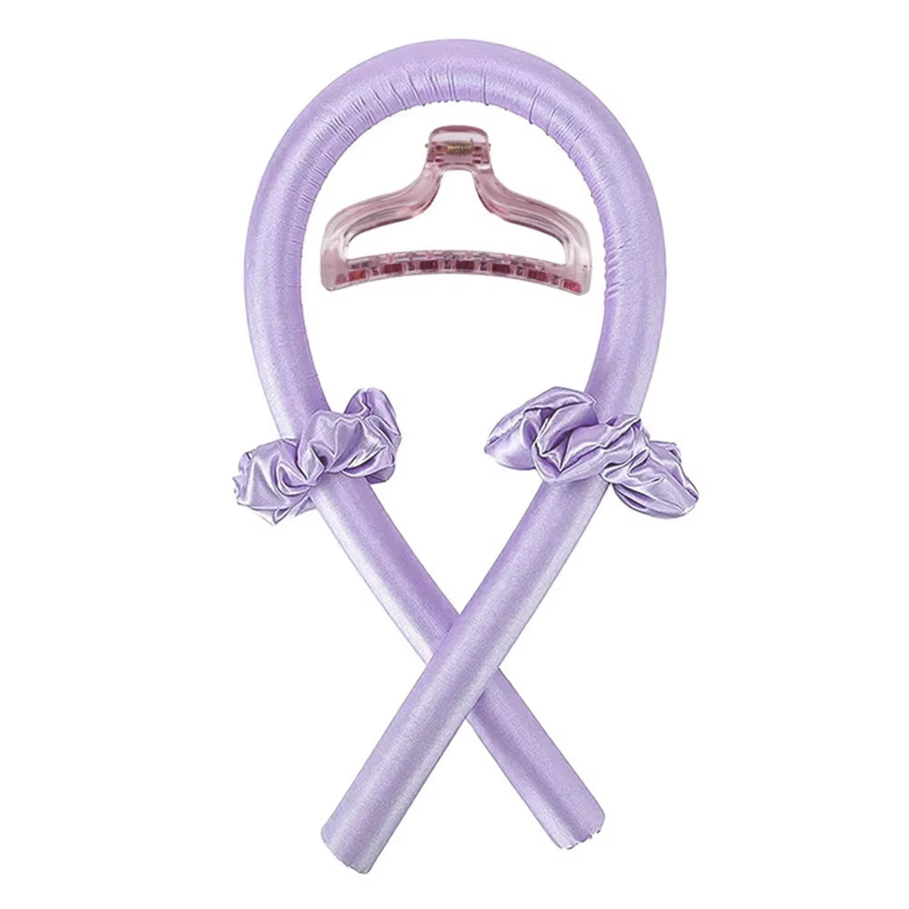 Transform Your Hair Overnight with Our Heatless Curling Rod Headband - Soft Silk Ribbon Rollers for Effortless Curls!