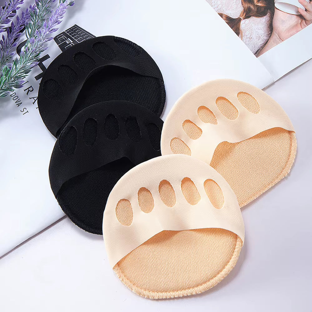 Almohadillas para el antepié en negro y beige