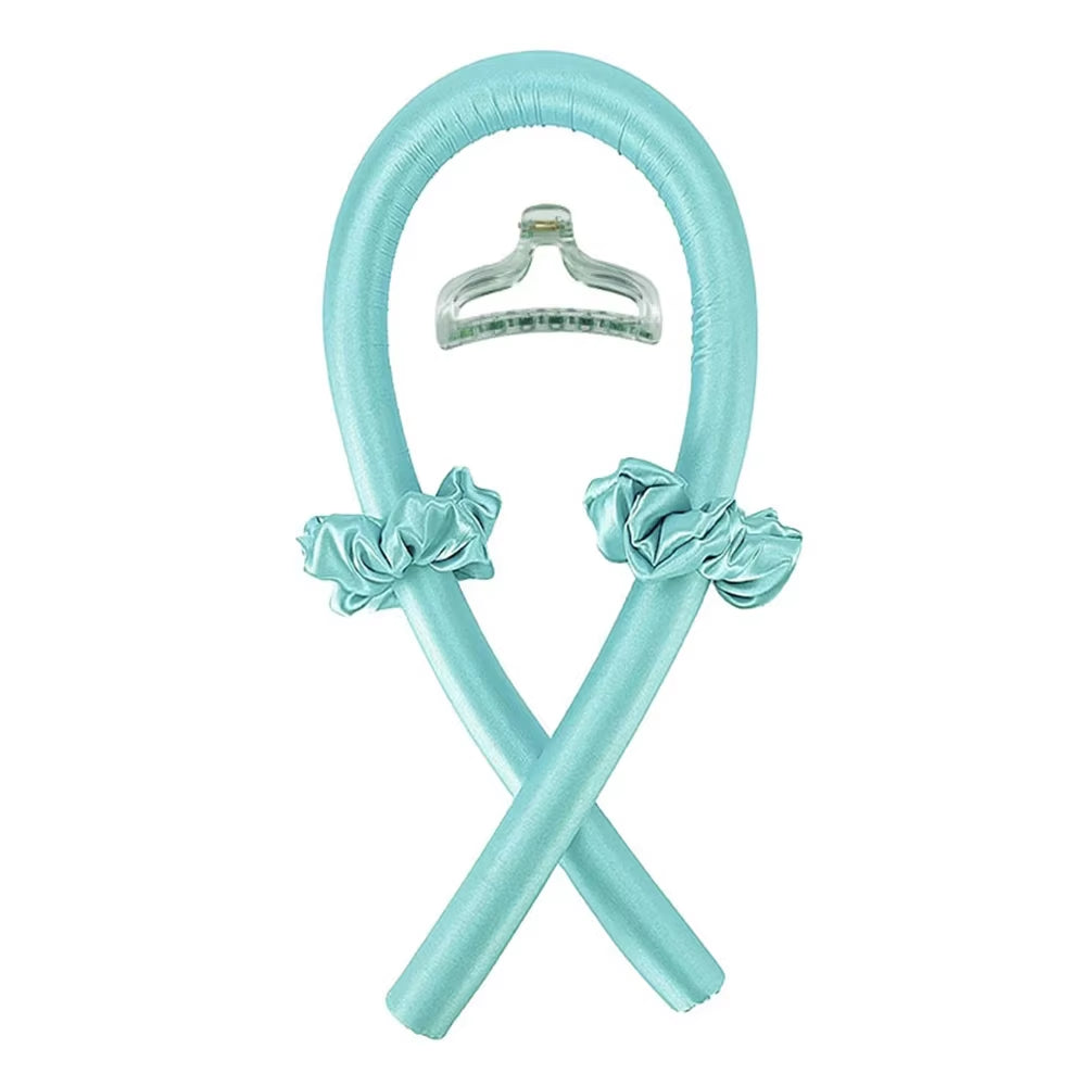Transform Your Hair Overnight with Our Heatless Curling Rod Headband - Soft Silk Ribbon Rollers for Effortless Curls!