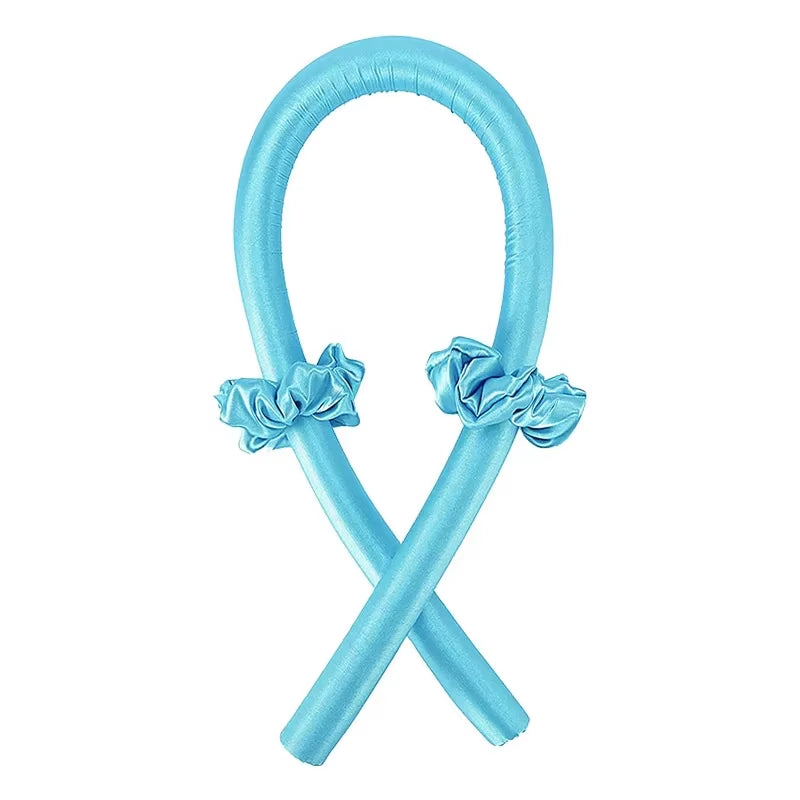 Transform Your Hair Overnight with Our Heatless Curling Rod Headband - Soft Silk Ribbon Rollers for Effortless Curls!