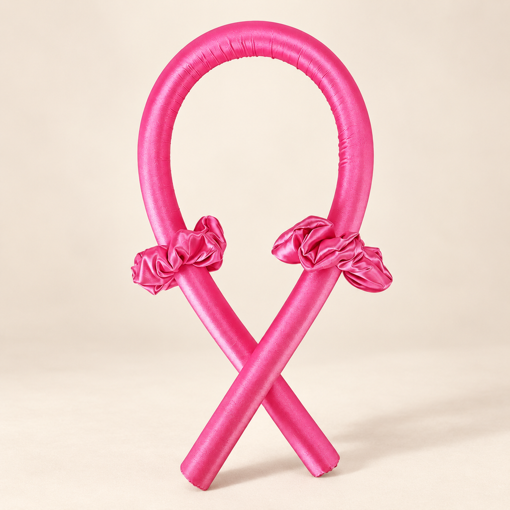 Rizador sin calor — Fucsia sin pinza