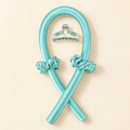 Rizador sin calor — Azul lago con pinza