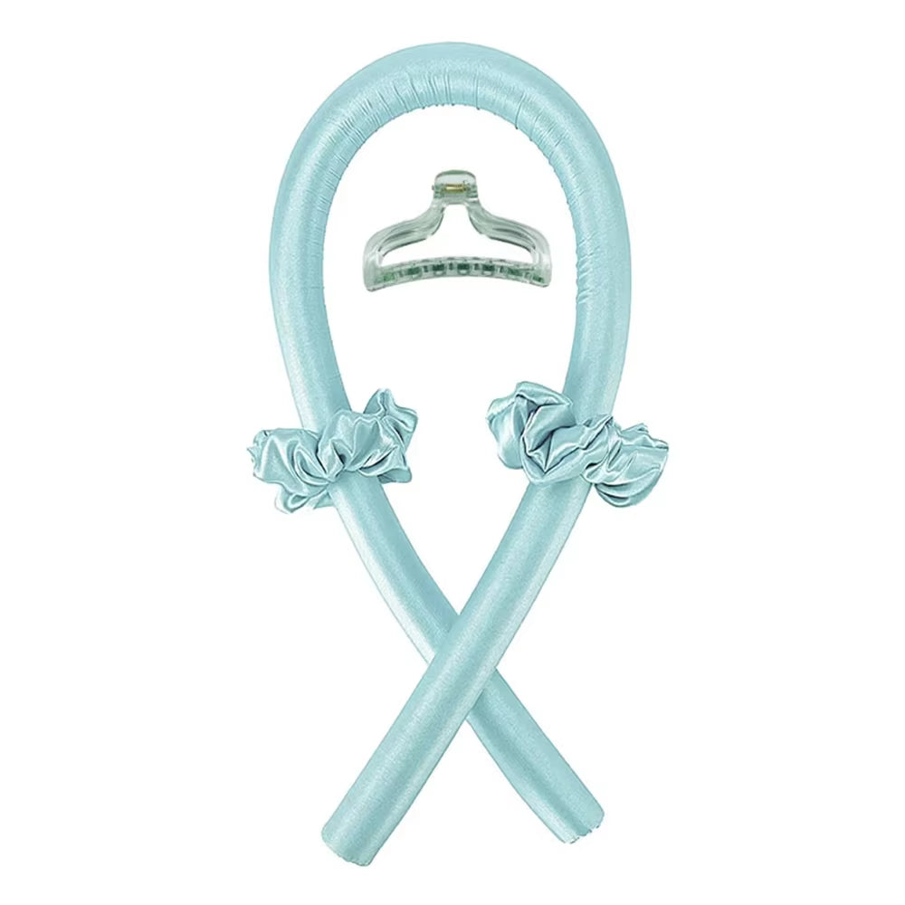 Transform Your Hair Overnight with Our Heatless Curling Rod Headband - Soft Silk Ribbon Rollers for Effortless Curls!